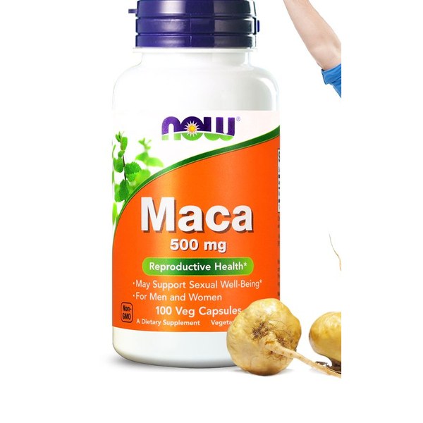 NOW 健而婷 MACA 瑪卡 100顆/瓶
