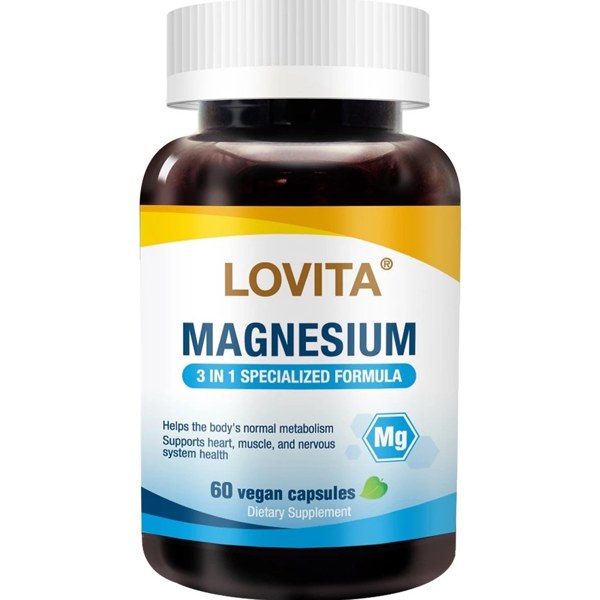 LOVITA 愛維他 複方鎂素食膠囊 500mg 60顆